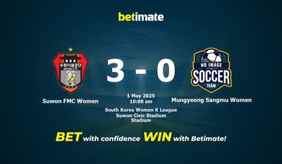 Suwon FMC Women vs Mungyeong Sangmu Women Prediction, Odds & Betting Tips 05/01/2025
