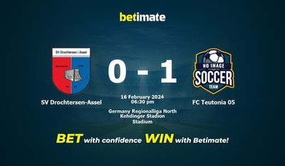 SV Drochtersen-Assel vs FC Teutonia 05 التوقعات، الصعاب ونصائح الرهان 16/02/2024