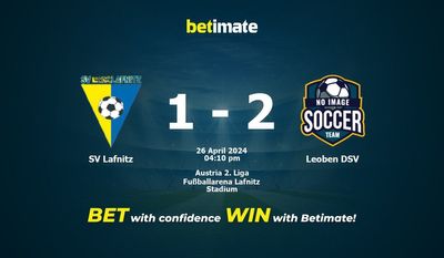 SV Lafnitz vs Leoben DSV Prediction, Odds & Betting Tips 04/26/2024