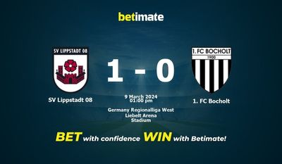 SV Lippstadt 08 vs 1. FC Bocholt Prediction, Odds & Betting Tips 03/09/2024