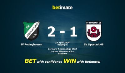 SV Rodinghausen vs SV Lippstadt 08 Prediction, Odds & Betting Tips 04/19/2024