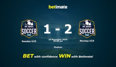 Sweden U19 vs Norway U19 Prediction, Odds & Betting Tips 11/19/2024