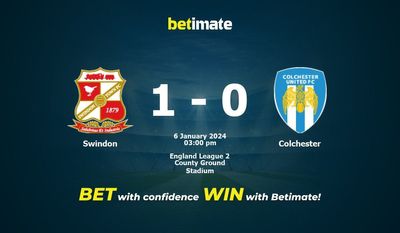 Swindon vs Colchester التوقعات، الصعاب ونصائح الرهان 01/06/2024