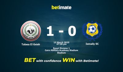 Talaea El Geish vs Ismaily SC Prediction, Odds & Betting Tips 03/13/2025