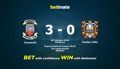 Tamworth vs Farsley Celtic 预测、赔率和投注技巧 02/10/2024