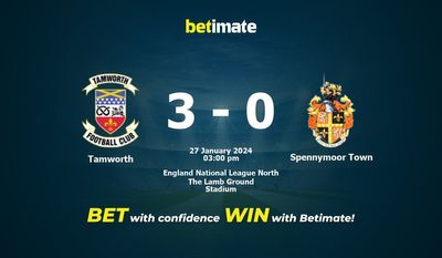 Tamworth vs Spennymoor Town 预测、赔率和投注技巧 01/27/2024