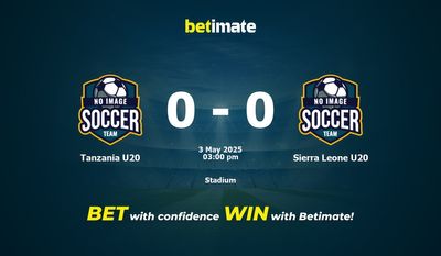 Tanzania U20 vs Sierra Leone U20 Prediction, Odds & Betting Tips 05/03/2025