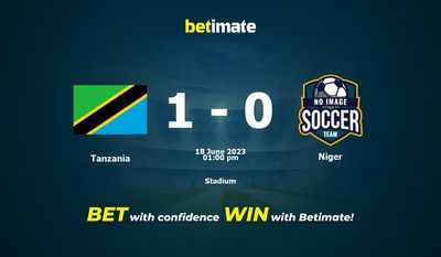 Tanzania vs Niger Prediction, Odds & Betting Tips 06/18/2023