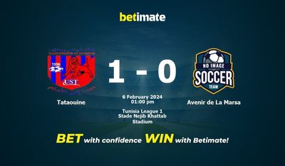 Tataouine vs Avenir de La Marsa التوقعات، الاحتمالات ونصائح الرهان 2024/06/02
