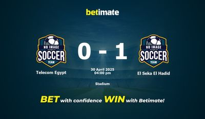 Telecom Egypt vs El Seka El Hadid Prediction, Odds & Betting Tips 04/30/2025