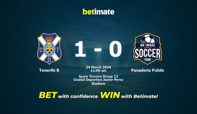 Tenerife B vs Panaderia Pulido Prediction, Odds & Betting Tips 03/24/2024