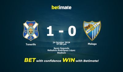 Prediksi, Peluang & Tips Taruhan Tenerife vs Malaga 24/10/2024