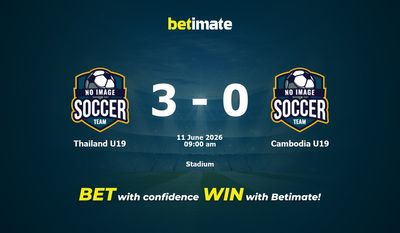 Thailand U19 vs Cambodia U19 Prediction, Odds & Betting Tips 06/11/2026
