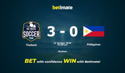 Thailand vs Philippines Prediction, Odds & Betting Tips 10/11/2024