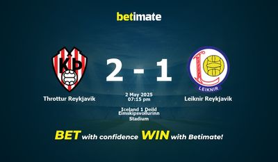 Throttur Reykjavik vs Leiknir Reykjavik Prediction, Odds & Betting Tips 05/02/2025