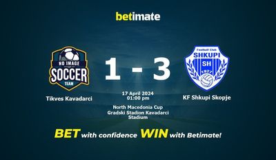 Tikves Kavadarci vs KF Shkupi Skopje Prediction, Odds & Betting Tips 04/17/2024