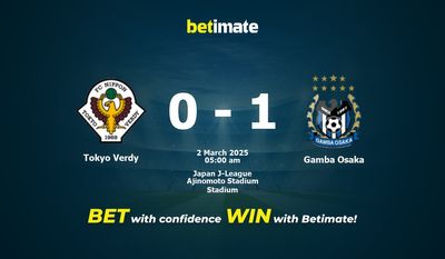 Tokyo Verdy vs Gamba Osaka Prognoza, kursy i porady dotyczące zakładów 03/02/2025