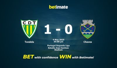 Tondela vs Chaves Prediction, Odds & Betting Tips 05/04/2025