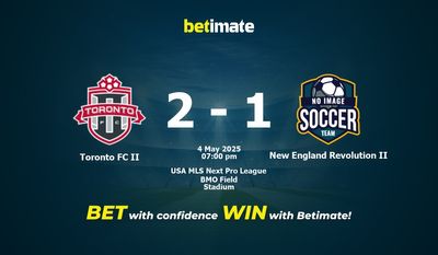 Toronto FC II vs New England Revolution II Prediction, Odds & Betting Tips 05/04/2025
