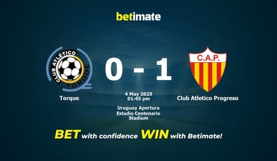 Torque vs Club Atletico Progreso Prediction, Odds & Betting Tips 05/04/2025