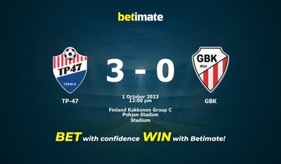 TP-47 vs GBK Prediction, Odds & Betting Tips 10/01/2023