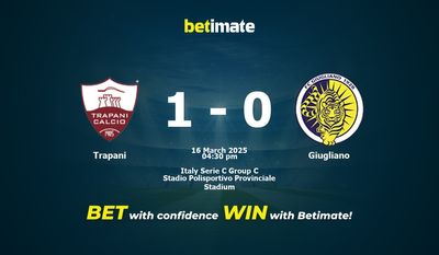 Trapani vs Giugliano Prediction, Odds & Betting Tips 03/16/2025