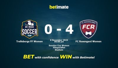Trelleborgs FF Women vs FC Rosengard Women Prediction, Odds & Betting Tips 11/08/2023