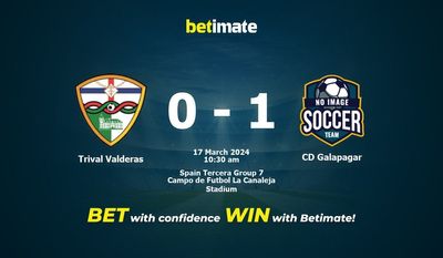 Trival Valderas vs CD Galapagar Prediction, Odds & Betting Tips 03/17/2024