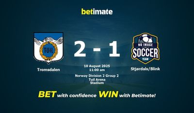 Tromsdalen vs Stjørdals/Blink Prediction, Odds & Betting Tips 08/10/2025