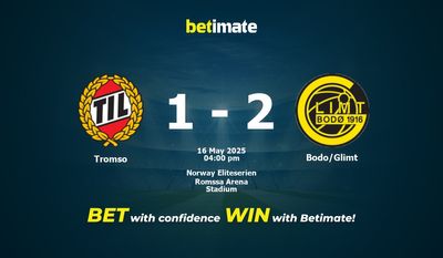 Tromso vs Bodo/Glimt Prediction, Odds & Betting Tips 05/16/2025