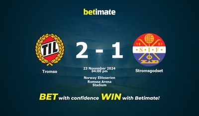 Tromso vs Stromsgodset Prediction, Odds & Betting Tips 11/23/2024