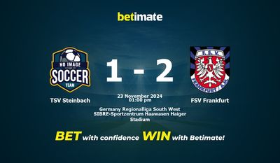 TSV Steinbach vs. FSV Frankfurt Prognose, Quoten & Wetttipps 23.11.2024