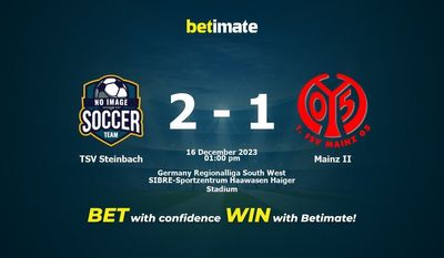 TSV Steinbach vs Mainz II التوقعات، الصعاب & نصائح الرهان 16/12/2023