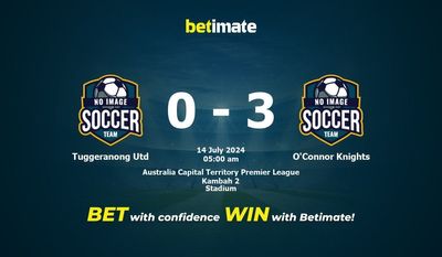 Tuggeranong Utd vs O'Connor Knights Prediction, Odds & Betting Tips 07/14/2024