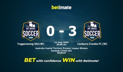 Tuggeranong Utd (W) vs Canberra Croatia FC (W) Prediction, Odds & Betting Tips 06/14/2026