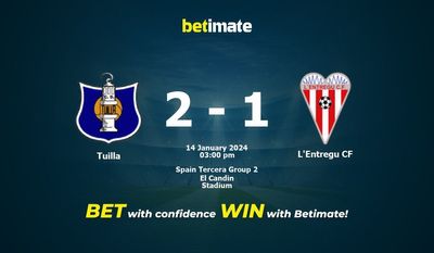 Tuilla vs L'Entregu CF 预测、赔率和投注技巧 01/14/2024