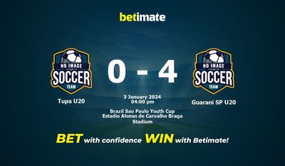 Tupa U20 vs Guarani SP U20 التوقعات، الصعاب ونصائح الرهان 03/01/2024