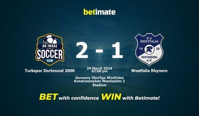 Turkspor Dortmund 2000 vs Westfalia Rhynern Prediction, Odds & Betting Tips 03/24/2024