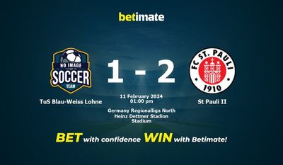 TuS Blau-Weiss Lohne vs St Pauli II التوقعات، الصعاب ونصائح الرهان 11/02/2024