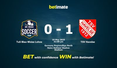 TuS Blau-Weiss Lohne vs TSV Havelse Prediction, Odds & Betting Tips 05/10/2025