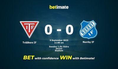 Tvååkers IF vs Norrby IF Prediction, Odds & Betting Tips 09/09/2023