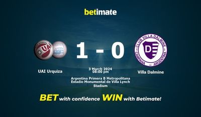 UAI Urquiza vs Villa Dalmine التوقعات، الصعاب ونصائح الرهان 03/03/2024
