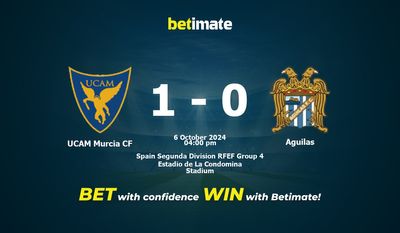 UCAM Murcia CF vs Aguilas Prediction, Odds & Betting Tips 10/06/2024