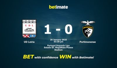 UD Leiria gegen Portimonense Vorhersage, Quoten und Wetttipps 26.01.2025