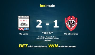 UD Leiria vs UD Oliveirense التوقعات، الصعاب ونصائح الرهان 08/03/2024