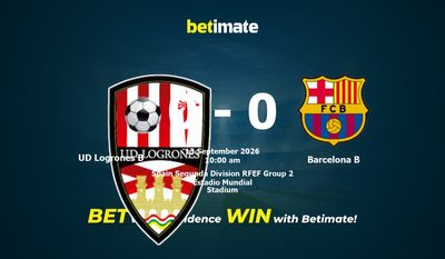 UD Logrones B vs Barcelona B Prediction, Odds & Betting Tips 09/13/2026