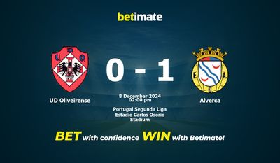 UD Oliveirense vs. Alverca Vorhersage, Quoten und Wetttipps 12.08.2024