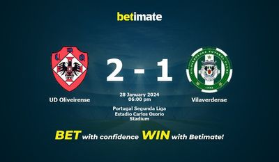 UD Oliveirense vs Vilaverdense التوقعات، الصعاب ونصائح الرهان 28/01/2024