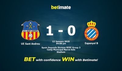 UE Sant Andreu vs. Espanyol B Vorhersage, Quoten und Wetttipps 01.12.2025