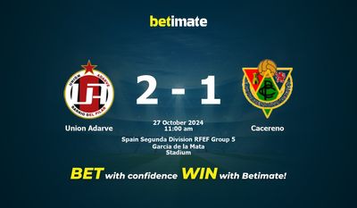 Union Adarve vs Cacereno Prediction, Odds & Betting Tips 10/27/2024